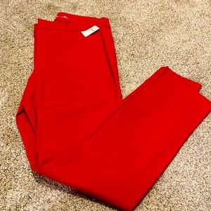 Old Navy red pants with tags